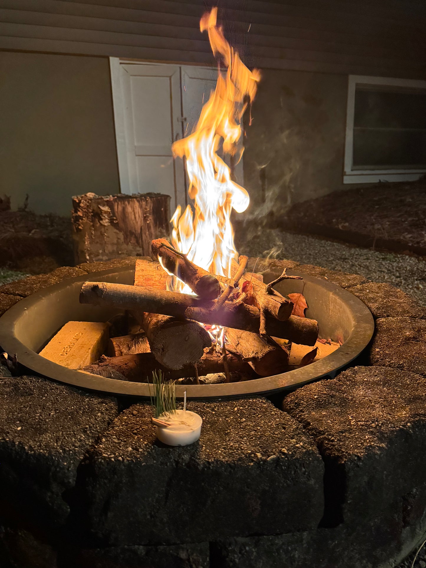 Beeswax Firestarters