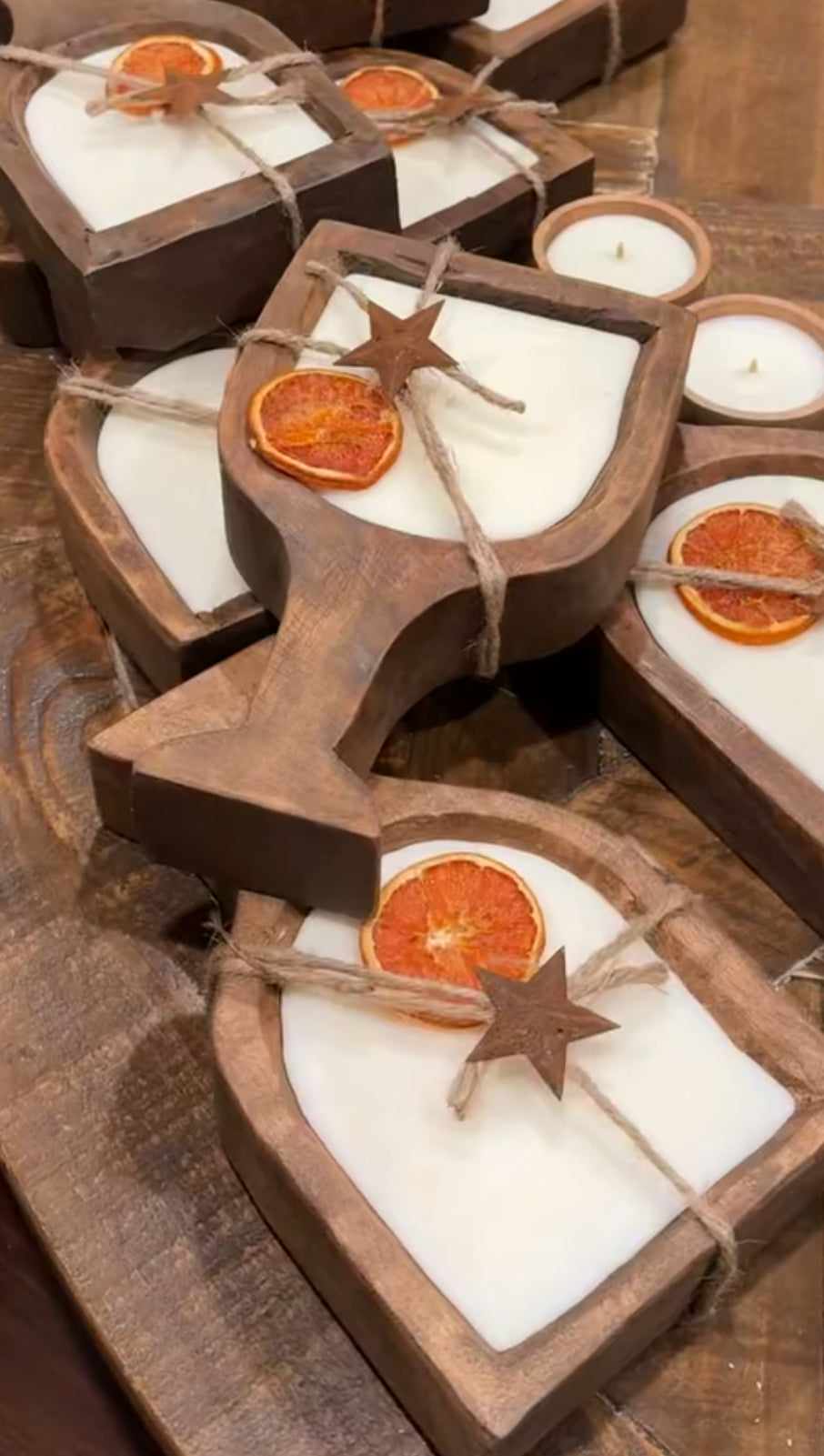 Hand-Poured Dough Bowl Candle