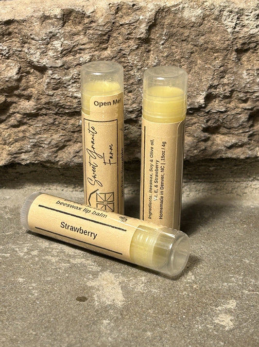 Strawberry | Un-bee-lievable Beeswax Lip Balm