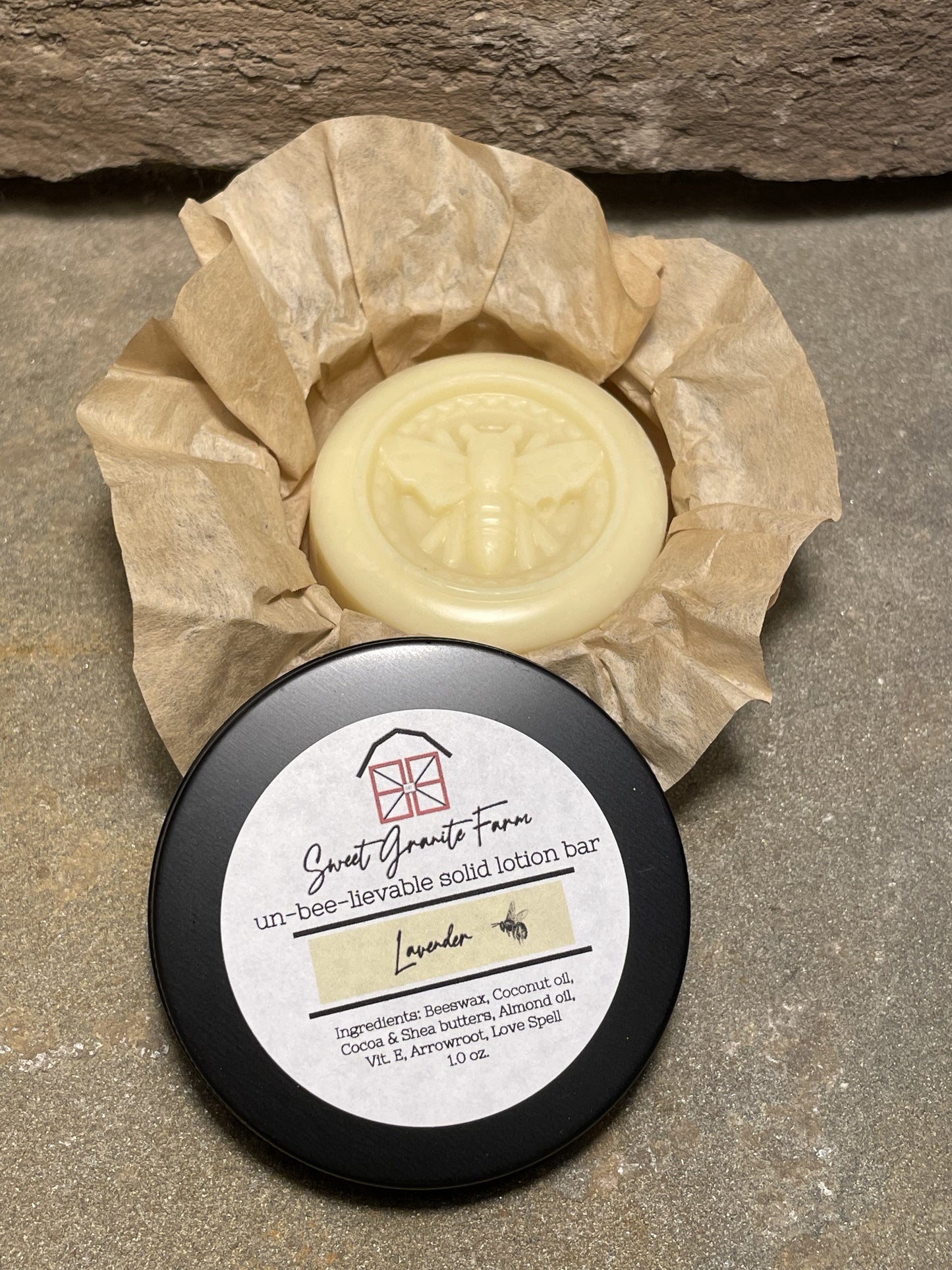 Lavender | Un-bee-lievable Solid Lotion Bar
