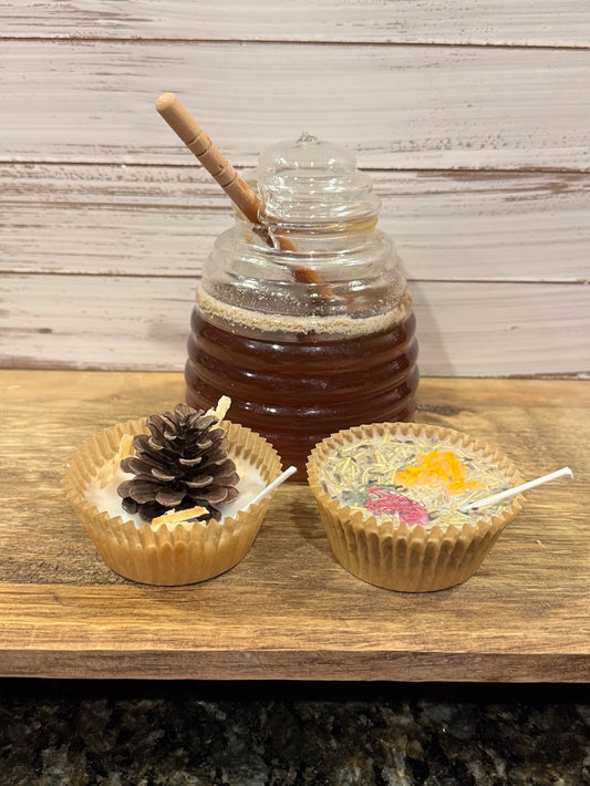 Beeswax Firestarters