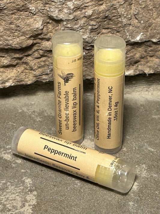 Peppermint | Un-bee-lievable Beeswax Lip Balm
